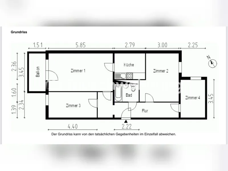 Tauschwohnung: Tausche 4 Zi. gegen Größere — photo 1